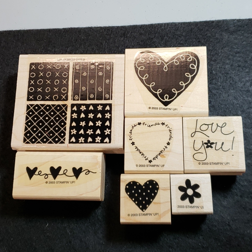 Stampin Up'! Loving Hearts